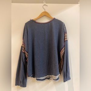 Natural life crew neck, so cozy.